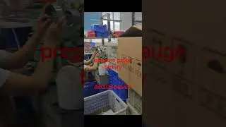 Pressure gauge factory, producing 100,000 pressure gauges per day #factory #pressuregauge #value