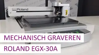 Roland EGX 30A desktop mechanische graveermachine