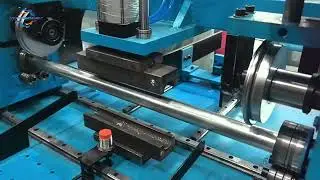 Fully automatic groove rolling machine#fully automatic groove #Metal groove rolling machine