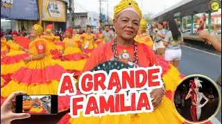 GRES A GRANDE FAMÍLIA | ENSAIO TÉCNICO DE RUA - 01/12/2024 | #carnavaldemanaus2025