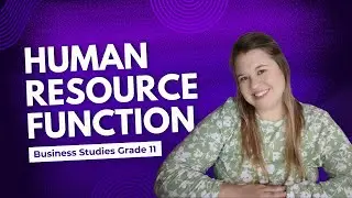 Бизнес для 11 класса | Объяснение функций управления персоналом