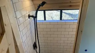 BUILDING A FULL SHOWER IN OUR SHUTTLE BUS! Ep: 12