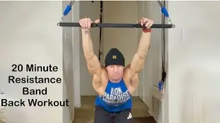 20 Minute Resistance Band Back Workout 