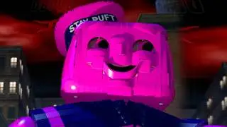 Defeat Hot Pink Stay Puft Marshmallow Man - LEGO Dimensions MODS