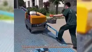 DMR80 Walk-behind Double Drum Vibratory Road Roller | DIG-DOG Compacting Machinery