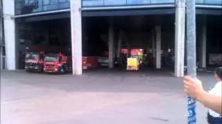 Dak Grolsch Veste Enschede ingestort, Grip 3!