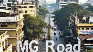 VLOG 7 PUNE CITY TOUR MG ROAD AREA WALK TOUR 2025