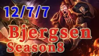TSM Bjergsen Darius MID vs Irelia Patch 8.12