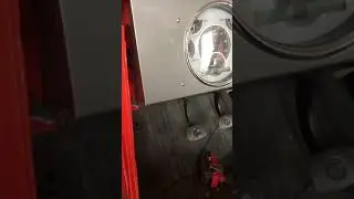 Installing hood release cable