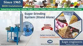 Sugar Grinding System (Stand Alone) | Sugar Grinding Machine at best price | Sugar Powdering Machine