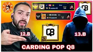 Q8 CARDING UC POP 🤡 || ATRO EXPOSE Q8 😈|| PUBG POPULARITY NUMBER 1 RANKING  ||صرت الثاني بالشعبية