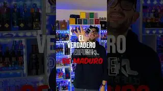 El verdadero perfume de MADURO es de la casa @DayThreeFragrances  y se llama TRES OROS !
