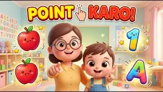 Point Karo Kids Learning Game | ABC, 123 & Colors | Fun Learn Kids