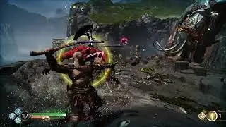 God of War.Alfheim Tower.Wulvers. Прохождение. Башня Альвхейма. Разрыв. Оборотни.Сложность Бог войны