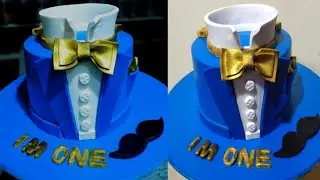 Tuxedo Cake Decorating Ideas By Seller FactG | Men's Suit Cake Design #shorts