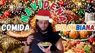 &iexcl;Probando la COMIDA NAVIDE&Ntilde;A Colombiana! - La m&aacute;s t&iacute;pica
