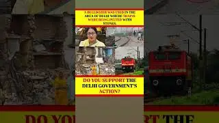 Stone Pelters Attack Police During Delhi Bulldozer Action  #viral #new #news #shorts