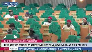Reps Reverse Decision To Retain Immunity For VP, Governors, And Their Deputies