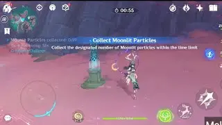 Genshin Impact 6.0 &mdash; испытание &laquo;Собери 19 лунных частиц за 59 секунд&raquo;