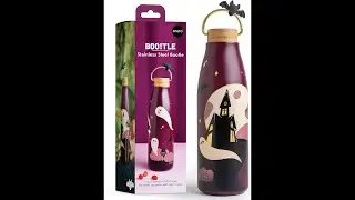 OTOTO Spooky Bootle 18oz Insulated Stainless Steel Water Bottle - Halloween Goth Tumbler