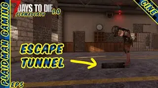 Digging an Escape Tunnel - 7 Days to Die Permadeath
