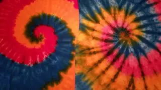 Spiral Tie Dye Tee Shirt Comparison
