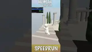 Human Fall Flat Mansion Speedrun #shorts