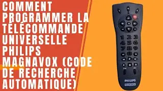 Comment programmer la télécommande universelle Philips Magnavox (code de recherche automatique)