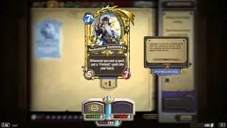Archmage Antonidas HD Legendary Hearthstone Golden Card Spotlight