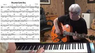 Balan&ccedil;o Zona Sul - Jazz guitar & piano cover ( Tito Madi )