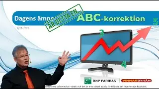 Tobbe Spekulerar - V&auml;ndning p&aring; g&aring;ng eller &auml;r det en ABC-korrektion?