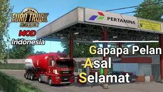 ETS2 Indonesia - Nganterin Premium Pertamina ke SPBU di daerah Sukabumi