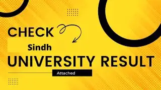 Sindh University Result check in Mobile || Attendance result check