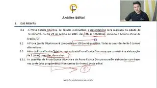 An&aacute;lise Edital TCE-PI Auditor Engenharia