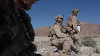 B-Roll: Marines with 3rd Bn., 7th Marines, 1st CEB conduct company attack during Range 400