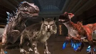 Wining 2 Battles in PvP Battle Lockwood library with my Creatures including Mortem Rex - JWA