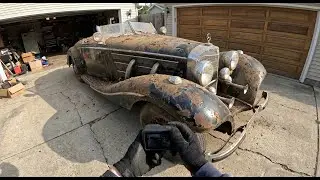 ASMR Car Restoration  Full Restoration of a Mercedes Benz 540K Special Roadster