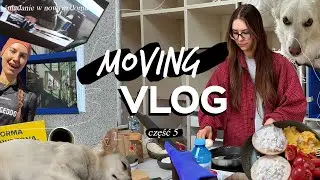 PRZEPROWADZKOWY VLOG 5 🏠 // pierwsza noc w domu / budowlane śniadania / DIY /story time o rybach xD
