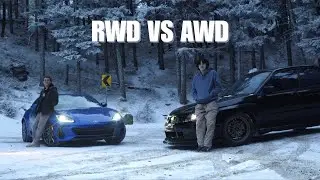 BRZ & WRX Pov Driving - Snow Edition