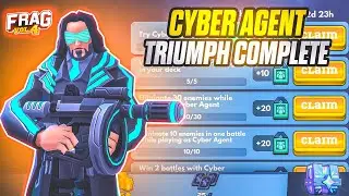 I Finally Completed Cyber Agent Triumph - Frag Pro Shooter 🤯