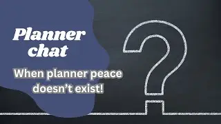 Deciding Between Planners  - The search for the perfect 2023 planner