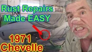 1971 Chevy SS Chevelle - Muscle Car Restoration - Major Rust Repairs