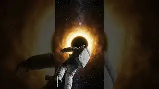 Astronauta no buraco negro, falling black hole #buraconegro #astronauta #nasa #blackhole #astronaut
