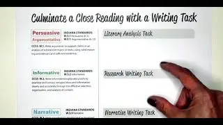 Culminate a Close Reading with a Writing Task