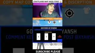 New Craftland Map Hack Code Revealed! Sunny Gaming🤯 Watch Till the End! 💯 || #freefire #craftland