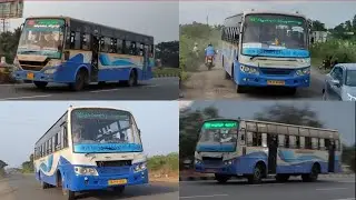 TNSTC Blue Buses Annathe Song Remix Version | TN BUS COLLECTIONs | Super star Tamil Song #bus #tnstc