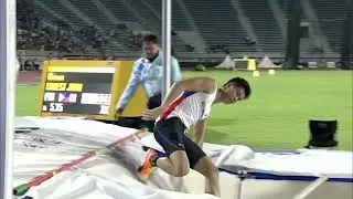 Ernest Obiena of Philippines wins fourth straight SEA Games pole vault gold in record-breaking final