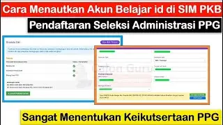 🔴LIVE Cara Menautkan Akun Belajar id di SIM PKB Penentu Keikutsertaan PPG Guru Tertentu 2025 di RGTK