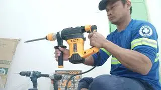 ingco rotary hammer drill and dimolation