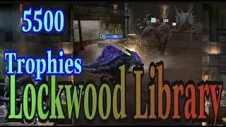 Arena Battle: Lockwood Library.(Jurassic World Alive 2.6.33)